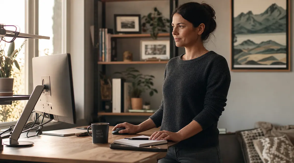 How to Set Up a Standing Desk Routine That You Will Actually Stick To